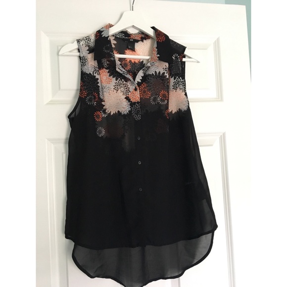 H&M Tops - H&M high low sheer top